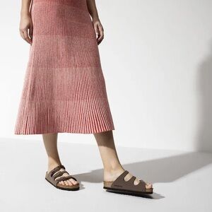 Birkenstock Florida Leather 3 Strap Soft Footbed